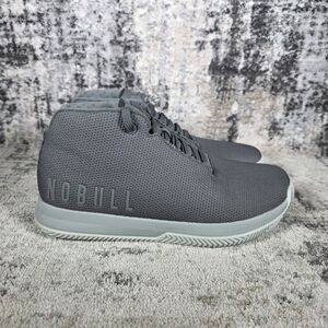 Nobull Men's High-Top Trainers Grey Size 10